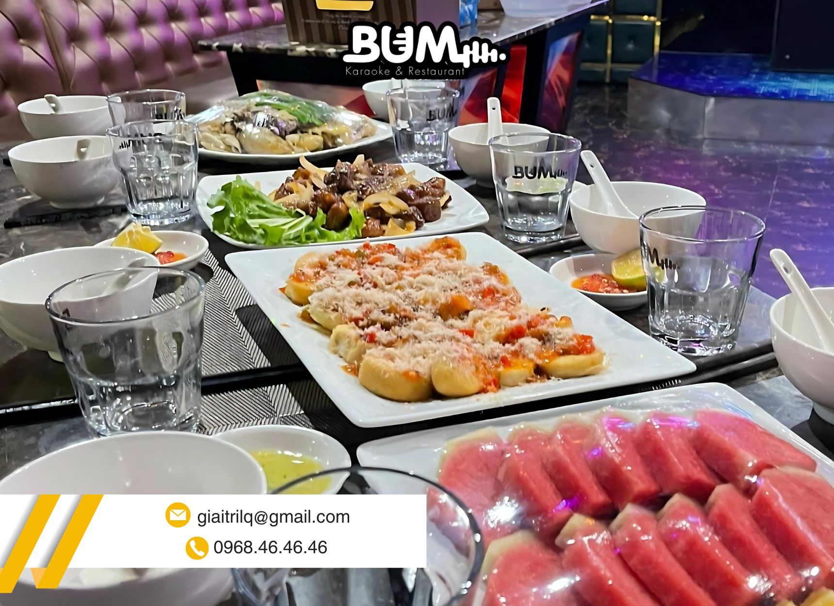 Hơn 100 món ăn từ Á đến Âu